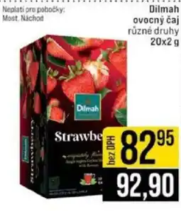 Jip Dilmah ovocný čaj nabídka