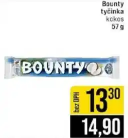 Jip Bounty tyčinka kokos nabídka