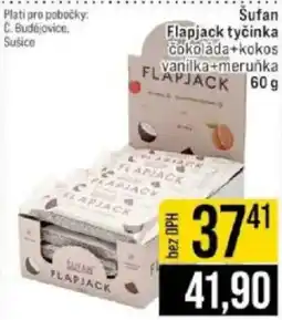 Jip Sufan Flapjack tyčinka nabídka