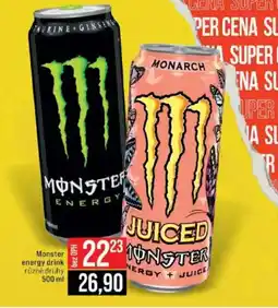 Jip Monster energy drink nabídka