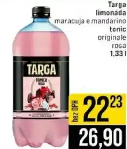 Jip Targa limonáda nabídka