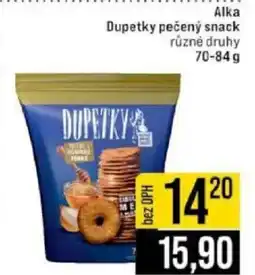Jip Alka Dupetky pečený snack nabídka