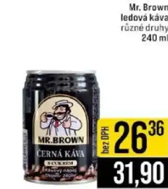 Jip Mr. Brown ledová káva nabídka