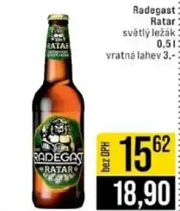 Jip Radegast Ratar světlý ležák nabídka