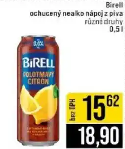 Jip Birell ochucený nealko nápoj z piva nabídka
