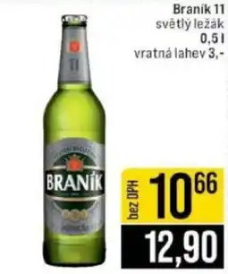Jip Braník 11 světlý ležák nabídka