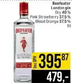 Jip Beefeater London gin nabídka