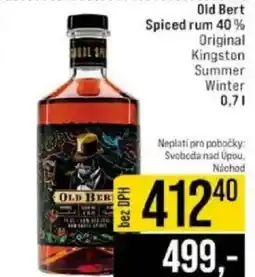 Jip Old Bert Spiced rum 40% nabídka