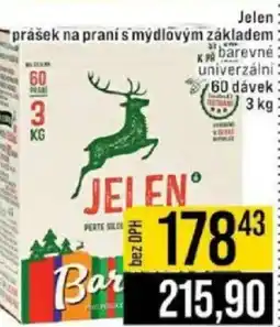Jip Jelen prášek na praní s mýdlovým základem nabídka