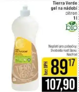 Jip Tierra Verde gel na nádobí nabídka