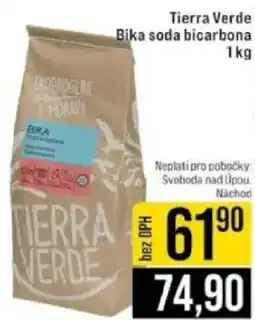 Jip Tierra Verde Bika soda bicarbona nabídka