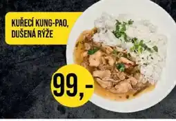 Jip Kuřecí kung-pao, dušená rýže nabídka