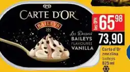 Jip Carte d'Or zmrzlina baileys nabídka