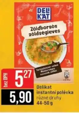 Jip Delikat instantní polévka nabídka