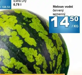 Meloun vodní červený semenný