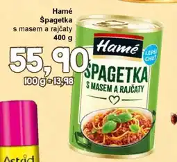 Jip Hamé Špagetka nabídka