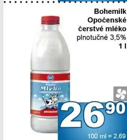 Jip Bohemilk Opočenské čerstvé mléko nabídka