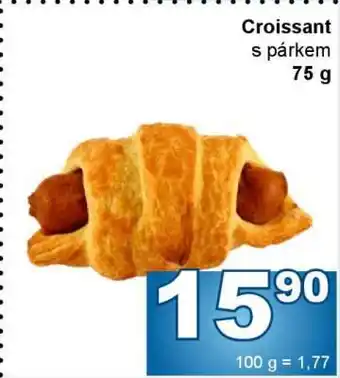 Jip Croissant s párkem nabídka