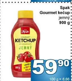 Jip Spak Gourmet kečup nabídka