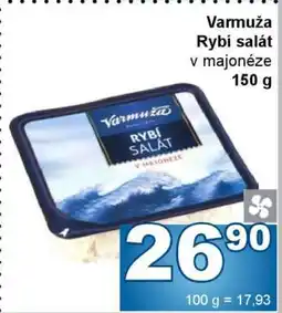 Jip VARMUŽA Rybí salát nabídka
