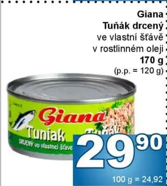 Jip Giana Tuňák drcený nabídka