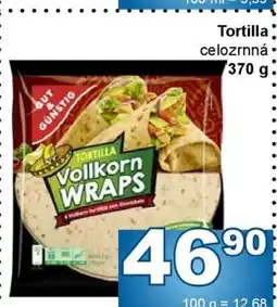 Jip Tortilla celozrnná nabídka