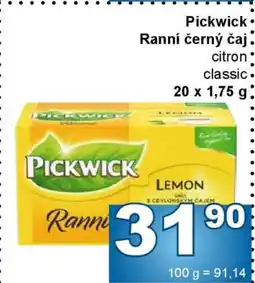 Jip Pickwick Ranní, černý čaj nabídka