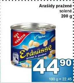 Jip Arašídy pražené solené nabídka