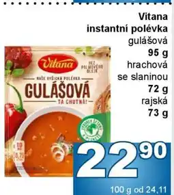 Jip Vitana Instantní polévka nabídka