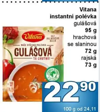 Jip Vitana Instantní polévka nabídka