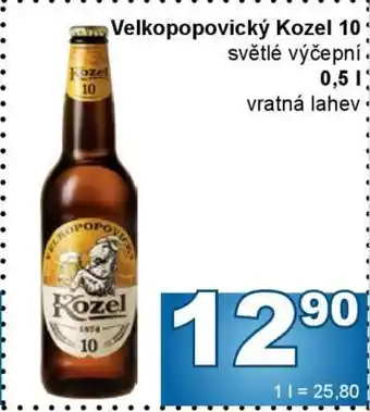 Jip Velkopopovický Kozel 10 nabídka