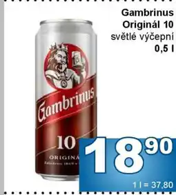 Jip Gambrinus Originál 10 nabídka
