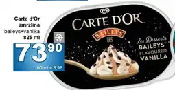 Jip Carte d'Or zmrzlina baileys+vanilka nabídka