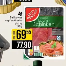 Jip Delikatess vepřová šunka plátky 150 g nabídka