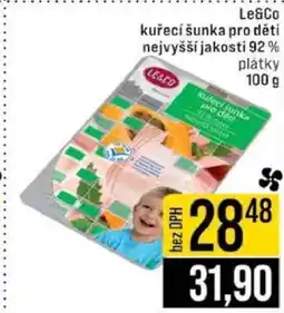 Jip Le&Co kuřecí šunka pro děti nabídka