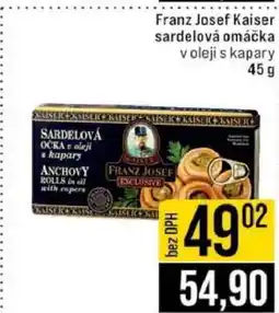 Jip Franz Josef Kaiser sardelová omáčka v oleji s kapary nabídka