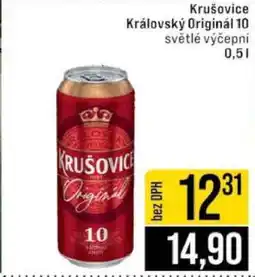 Jip Krušovice Královský Originál 10 nabídka