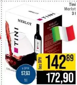 Jip Tini Merlot 3 l nabídka