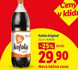 Lidl Kofola Originál nabídka