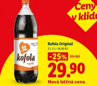 Lidl Kofola Originál nabídka