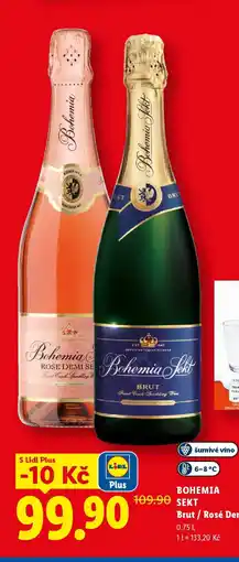 Lidl BOHEMIA SEKT Brut/Rosé Demi Sec nabídka
