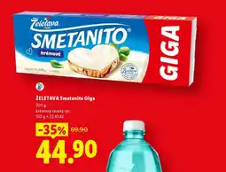 Lidl ŽELETAVA Smetanito Giga nabídka