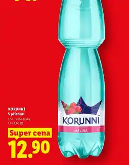 Lidl KORUNNÍ S příchutí nabídka
