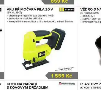 Auto Kelly Aku přímočará pila 20v nabídka