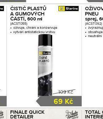 Auto Kelly Čistič plastů a gumových částí nabídka