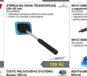 Auto Kelly Stěrka na okna teleskopická nabídka
