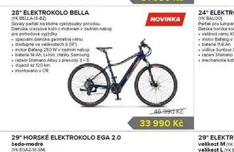 Auto Kelly 28&quot; elektrokolo bella nabídka