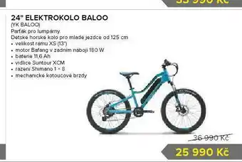 Auto Kelly 24&quot; elektrokolo baloo nabídka
