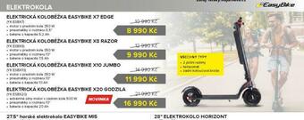 Auto Kelly Elektrická koloběžka easybike x7 edge nabídka