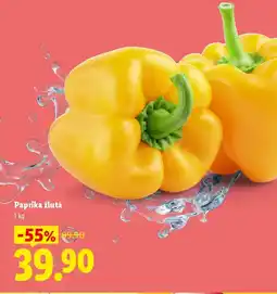 Lidl Paprika žlutá nabídka